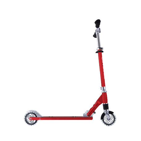 Trottinette 2 roues Pliable et ultra-légère flow element comfort lights, dès 5 ans Rouge 3 - vertbaudet enfant 