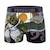 Lot de 4 boxers  one piece Rouge/noir/orange/vert/violet 4 - vertbaudet enfant 