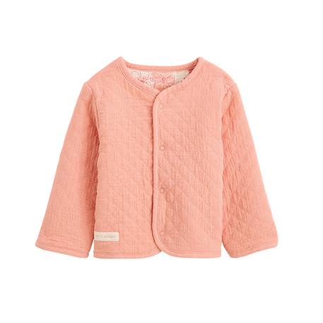 Veste réversible bébé en gaze de coton santa giulia Orange 2 - vertbaudet enfant 