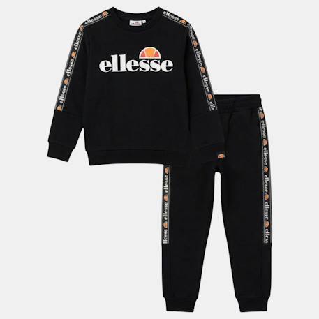 Ensemble sweat et pantalon jogging garçon à imprimé Noir 3 - vertbaudet enfant 