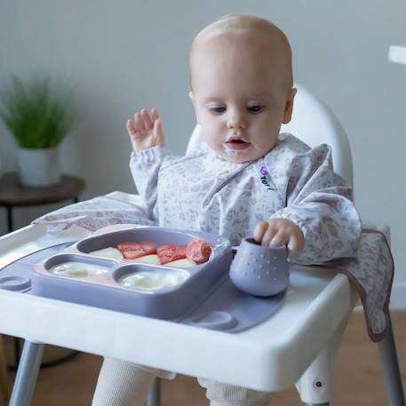 Coffret repas 4 accessoires rose Multi-coloured 4 - vertbaudet enfant 