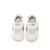 Sneakers filles synthétique lacets- fermeture adhésive barefoot Or-blanc 2 - vertbaudet enfant 