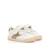 Sneakers filles synthétique lacets- fermeture adhésive barefoot Or-blanc 4 - vertbaudet enfant 