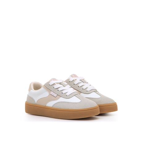 Sneakers filles synthétique lacets White 5 - vertbaudet enfant 