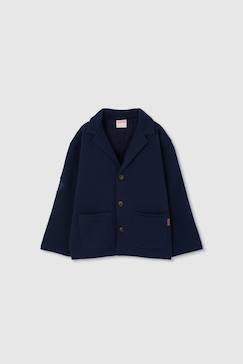 Blazer garçon bleu marine  - vertbaudet enfant