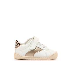 Chaussures-Sneakers filles synthétique lacets- fermeture adhésive barefoot