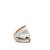 Sneakers filles synthétique lacets- fermeture adhésive barefoot Rose sable+White 3 - vertbaudet enfant 