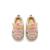 Sandales filles synthétique fermeture adhésive barefoot Beige aigue-marine 2 - vertbaudet enfant 