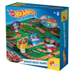 Jouet-Jeux de société-Jeu de l’oie de vitesse et de course pour enfants Hot Wheels