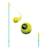 Pack jeux swingball 2en1 toutes surfaces  métal Bleu - noir - jaune 1 - vertbaudet enfant 