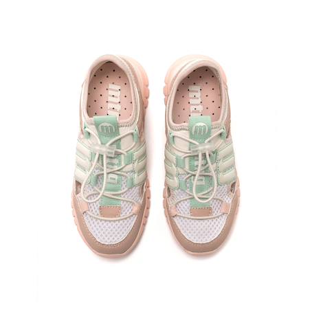 Sandales filles synthétique élastique Rose clair 2 - vertbaudet enfant 
