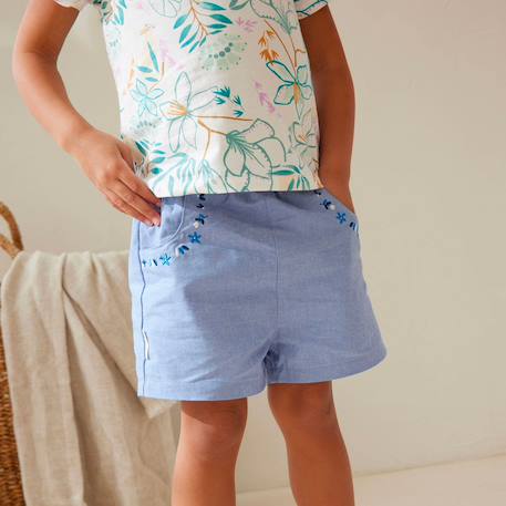 Short bébé océan d'amour Bleu 6 - vertbaudet enfant 
