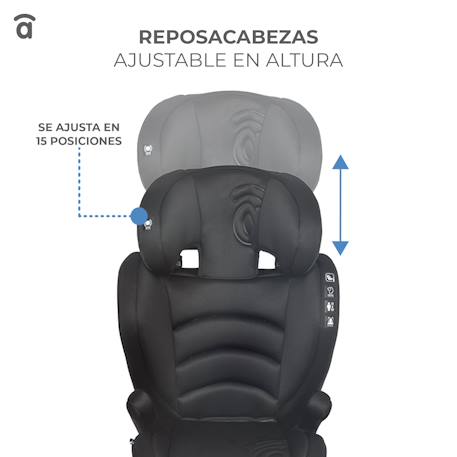 Siège auto xtrême Noir 5 - vertbaudet enfant 