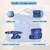 Coffret repas 4 accessoires bleu Multi-coloured 5 - vertbaudet enfant 