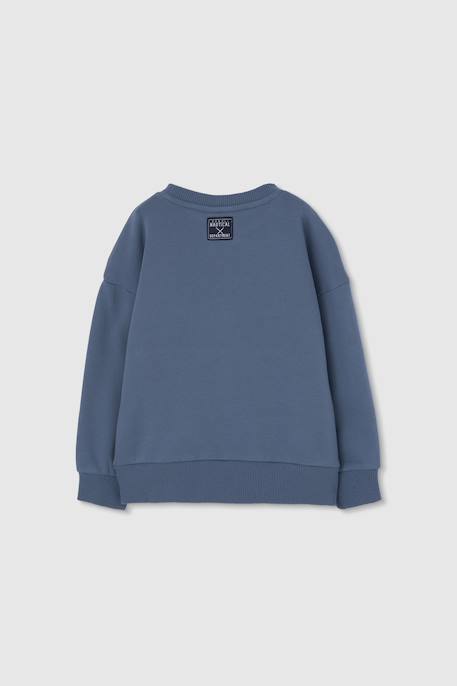 Sweat-shirt enfant Bleu 2 - vertbaudet enfant 