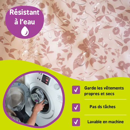 Bavoir pour kit tidy tot fleur de jardin Multi-coloured 3 - vertbaudet enfant 