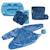 Coffret repas 4 accessoires bleu Multi-coloured 1 - vertbaudet enfant 