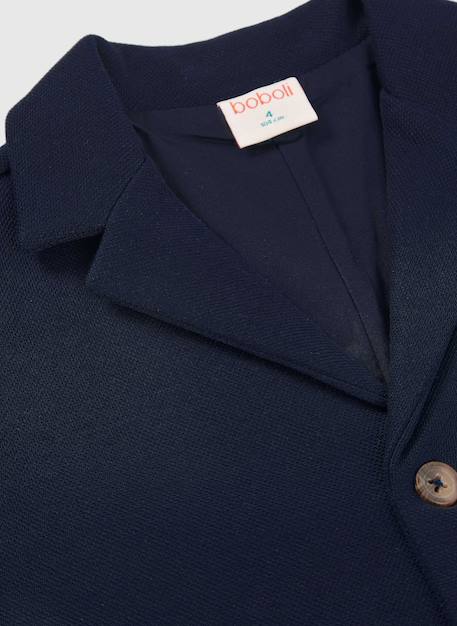 Blazer garçon bleu marine Bleu 3 - vertbaudet enfant 
