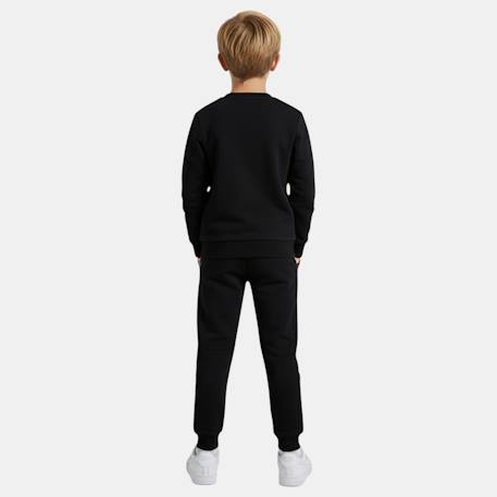 Ensemble sweat et pantalon jogging garçon à imprimé Noir 2 - vertbaudet enfant 