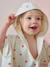 Poncho bébé coton recyclé personnalisable MON CŒUR rose imprimé 2 - vertbaudet enfant 