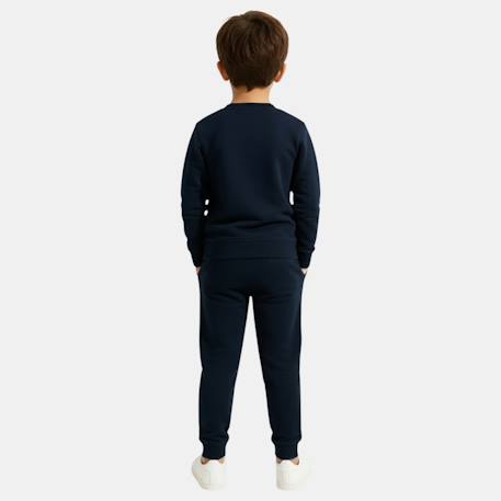 Ensemble sweat et pantalon jogging garçon à imprimé Marine 2 - vertbaudet enfant 