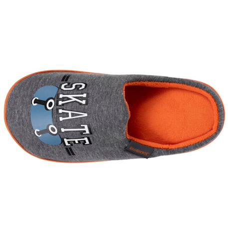 Chaussons mules jersay, semelle bloup xtra confort, amorti souple Gris chiné 2 - vertbaudet enfant 