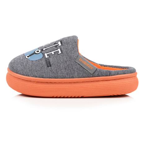 Chaussons mules jersay, semelle bloup xtra confort, amorti souple Gris chiné 3 - vertbaudet enfant 