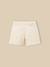 Short fille denim couleur Ecru+Rose tendre+Sable 11 - vertbaudet enfant 