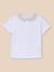 T-shirt col en seersucker en coton biologique Carreaux bleu 1 - vertbaudet enfant 