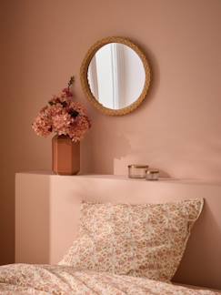 Linge de maison et décoration-Décoration-Miroir en rotin tressé