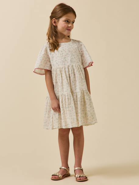 Robe  imprimé lily Imprimé  lily 5 - vertbaudet enfant 