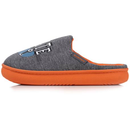 Chaussons mules jersay, semelle bloup xtra confort, amorti souple Gris chiné 3 - vertbaudet enfant 