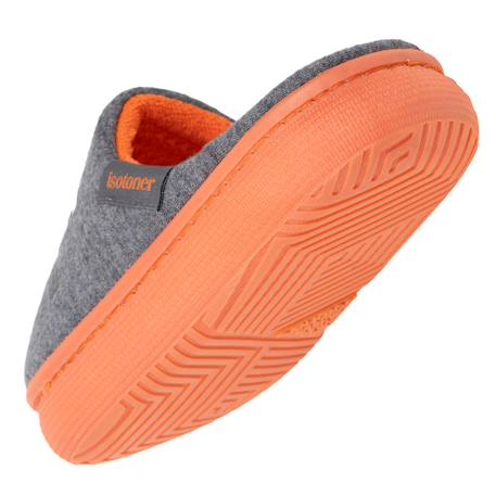 Chaussons mules jersay, semelle bloup xtra confort, amorti souple Gris chiné 5 - vertbaudet enfant 