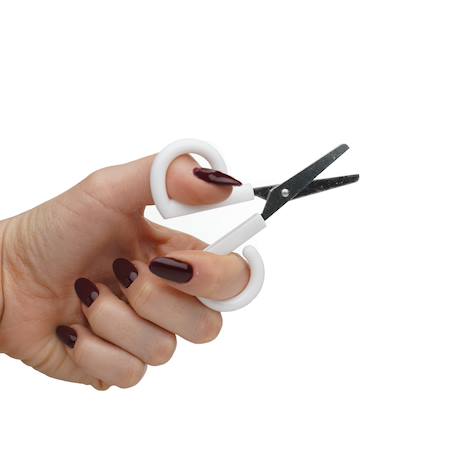 Ciseaux à ongles Blanc 3 - vertbaudet enfant 