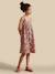 Robe  tissu liberty meadow song Liberty meadow song corail 5 - vertbaudet enfant 