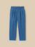 Pantalon large  denim light Denim stone 1 - vertbaudet enfant 