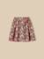 Jupe  en tissu liberty Liberty meadow song corail 1 - vertbaudet enfant 