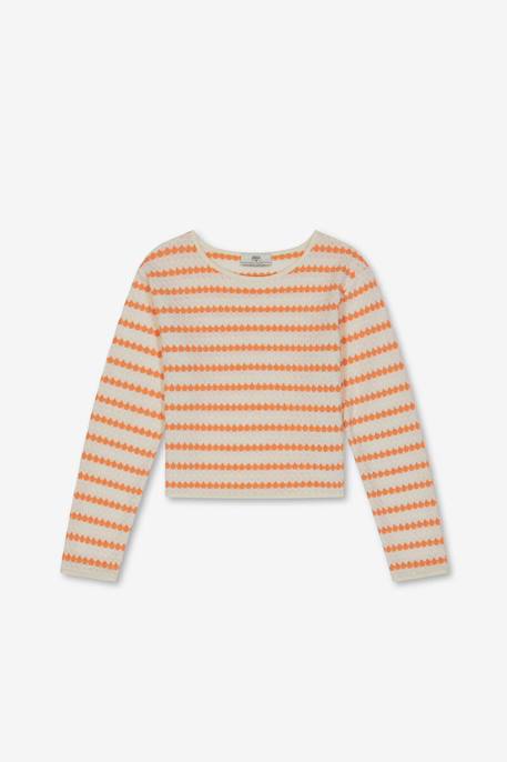 Tee-shirt ratogi Orange fluo 4 - vertbaudet enfant 