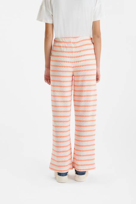 Pantalon flare salomegi Orange fluo 4 - vertbaudet enfant 