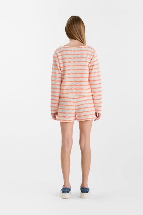 Tee-shirt ratogi Orange fluo 2 - vertbaudet enfant 
