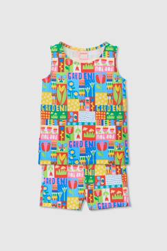 Pyjama enfant fille en coton imprimé  - vertbaudet enfant