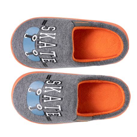 Chaussons mules jersay, semelle bloup xtra confort, amorti souple Gris chiné 2 - vertbaudet enfant 