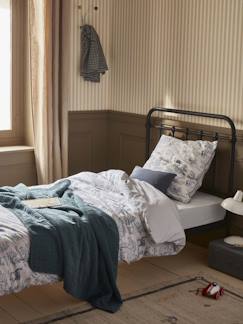 Linge de maison et décoration-Linge de lit enfant-Housse de couette coton "esprit petit jouy"