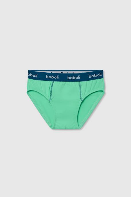 Pack de 3 boxers en coton imprimé Multicolore 4 - vertbaudet enfant 