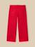 Pantalon droit  en denim Rose tendre+Rouge theatre 5 - vertbaudet enfant 