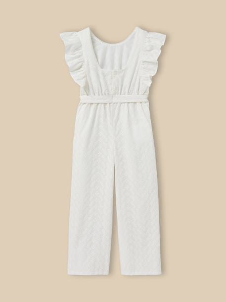 Combinaison fille suzanne – collection fêtes et mariages Ecru 2 - vertbaudet enfant 