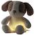 Peluche veilleuse chien LED rechargeable avec lumière douce – Dès la naissance Ecru, marron 2 - vertbaudet enfant 