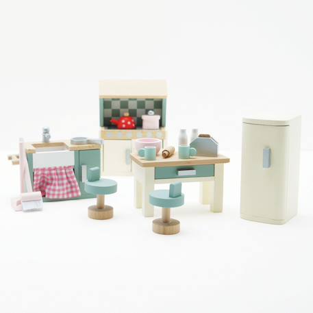 Cuisine pour maison de poupées Beige 2 - vertbaudet enfant 