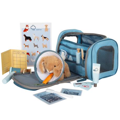 Sac de vétérinaire avec lapin Bleu 2 - vertbaudet enfant 