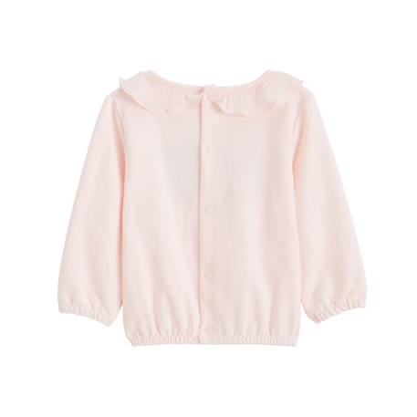 Sweat-shirt bébé badian Rose 3 - vertbaudet enfant 
